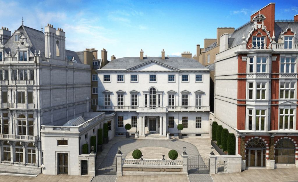 Cambridge House Hotel Front Elevation Viewed from Across the Street